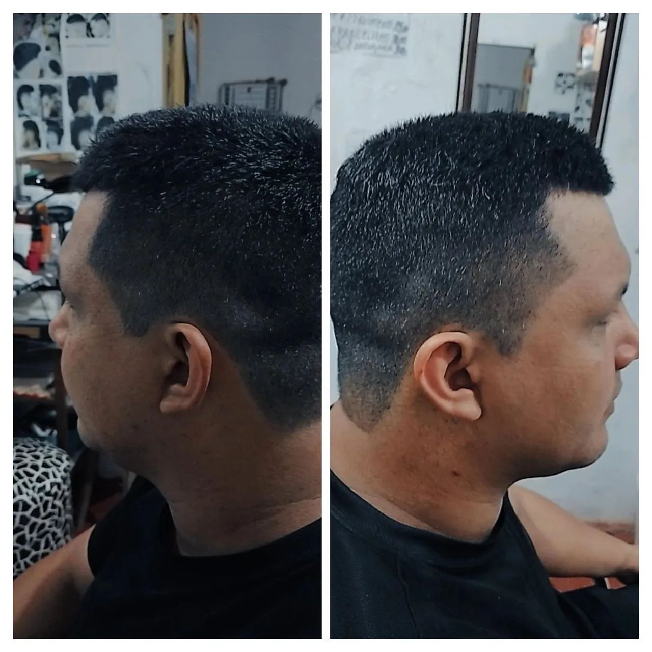 Barbeiro a domicílio a combinar com cliente Uber  - Foto 4