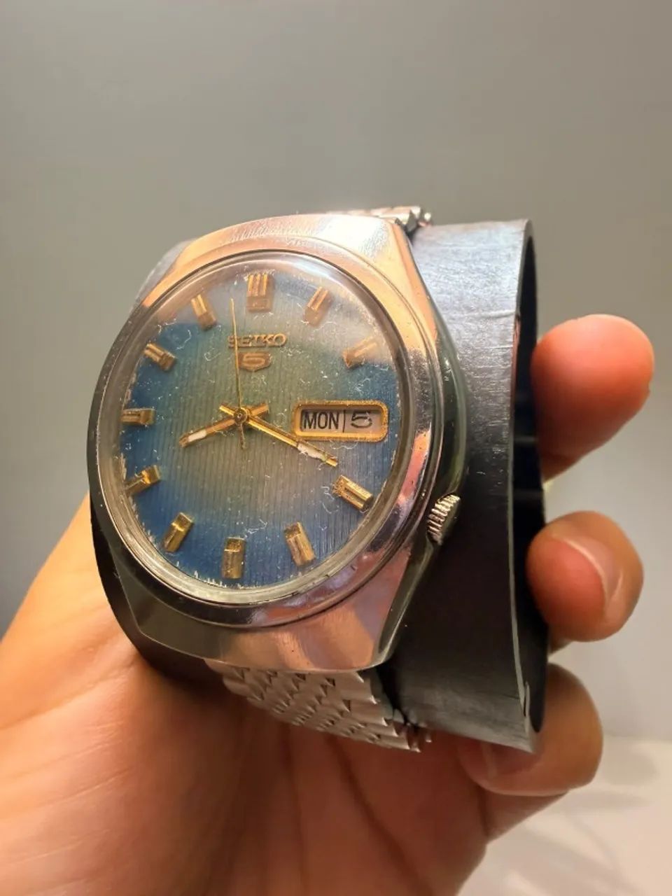 Seiko 5 Azul - Foto 4