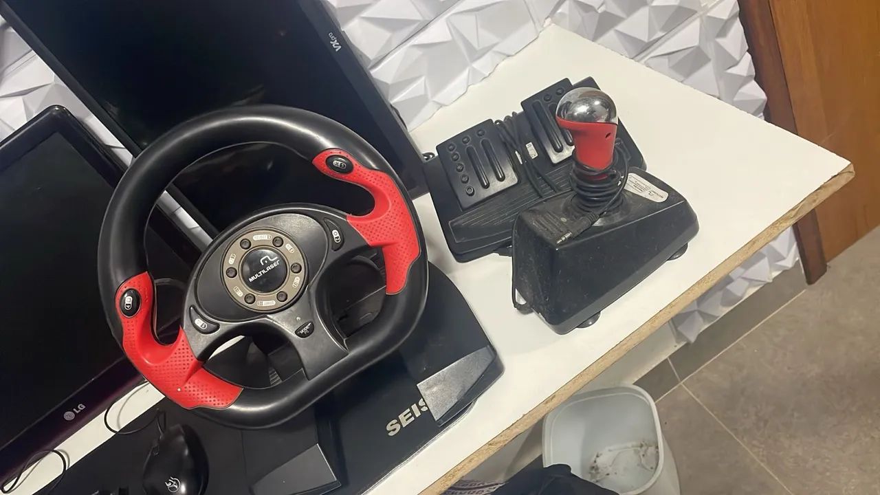 Câmbio, pedal e volante  - Foto 3