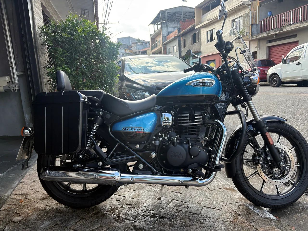 Meteor 350 supernova blue - Foto 5