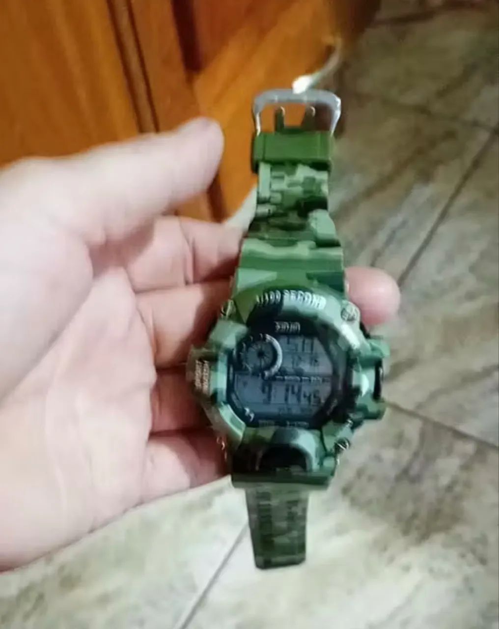 Relógio Xinjia Verde Militar - Estilo tático, resistente e funcional! - Foto 5