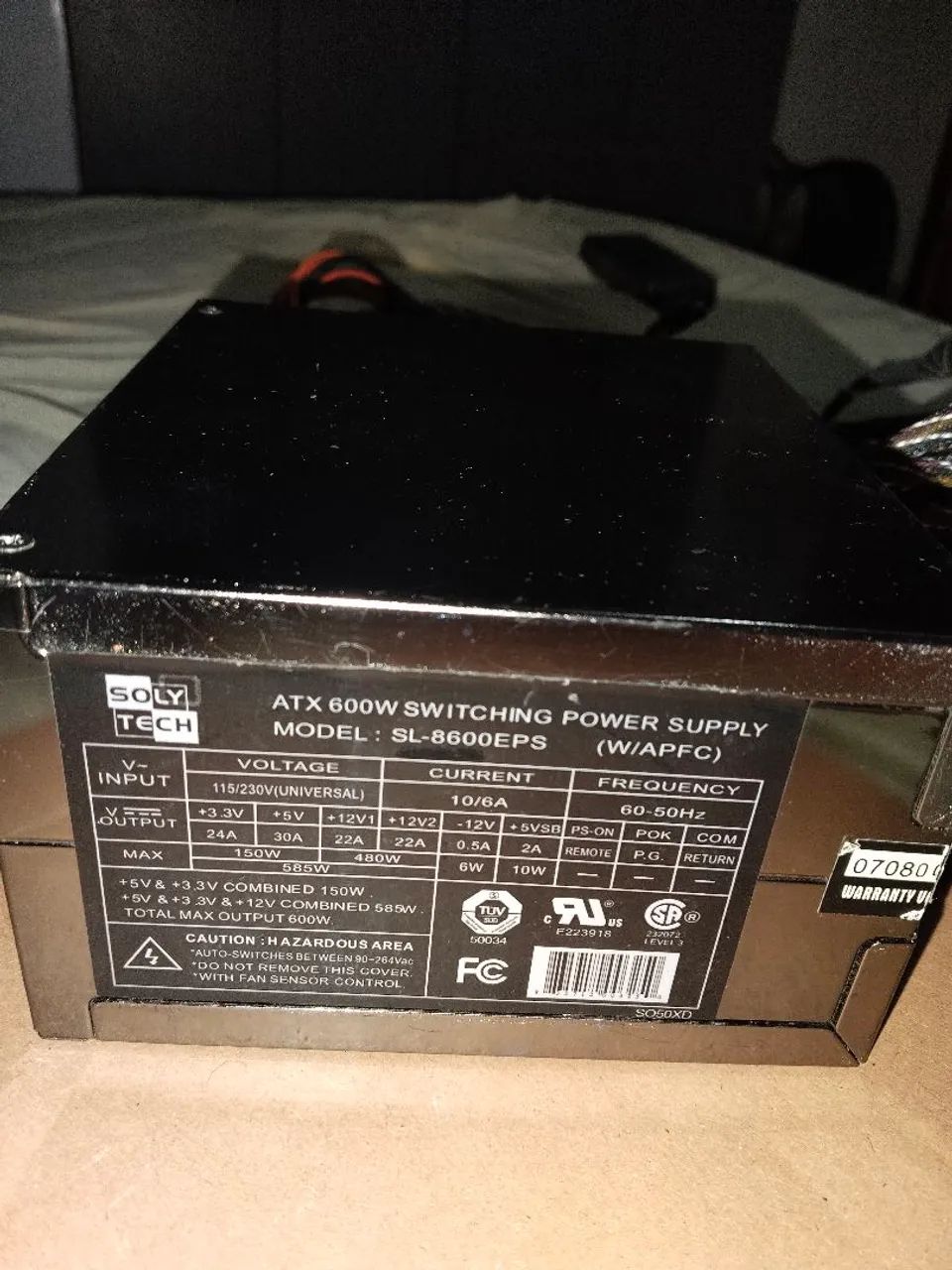 Fonte 600w