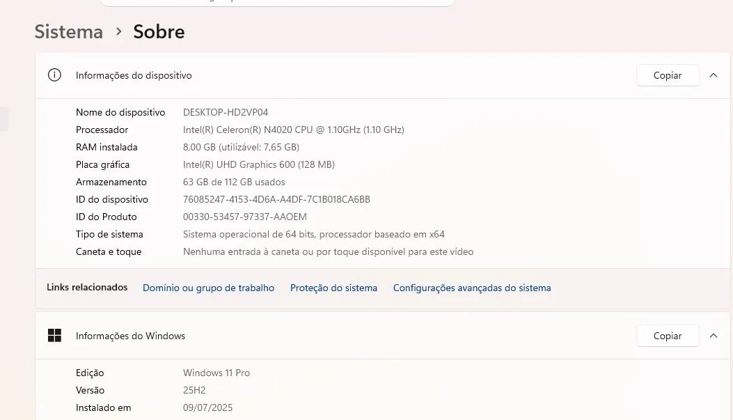 Mini PC Intel Celeron N4020 | 8GB RAM | SSD 120GB | Windows 11 Pro - Foto 3
