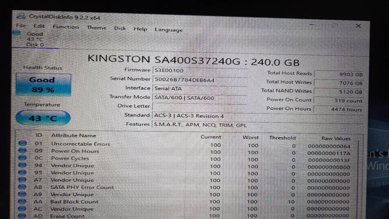 SSD Kingston 240GB - Foto 2