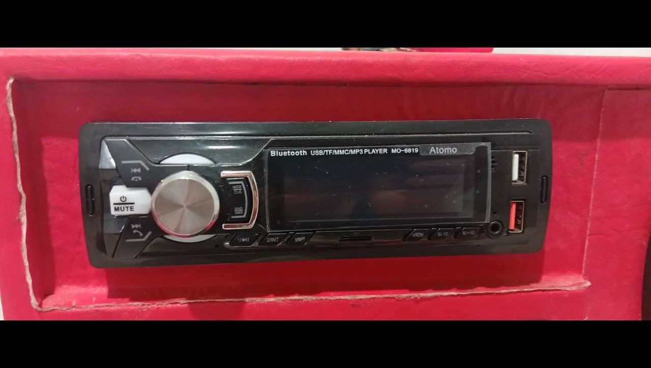 Som mp3 bluetooth Aux e rádio da átomo  - Foto 2