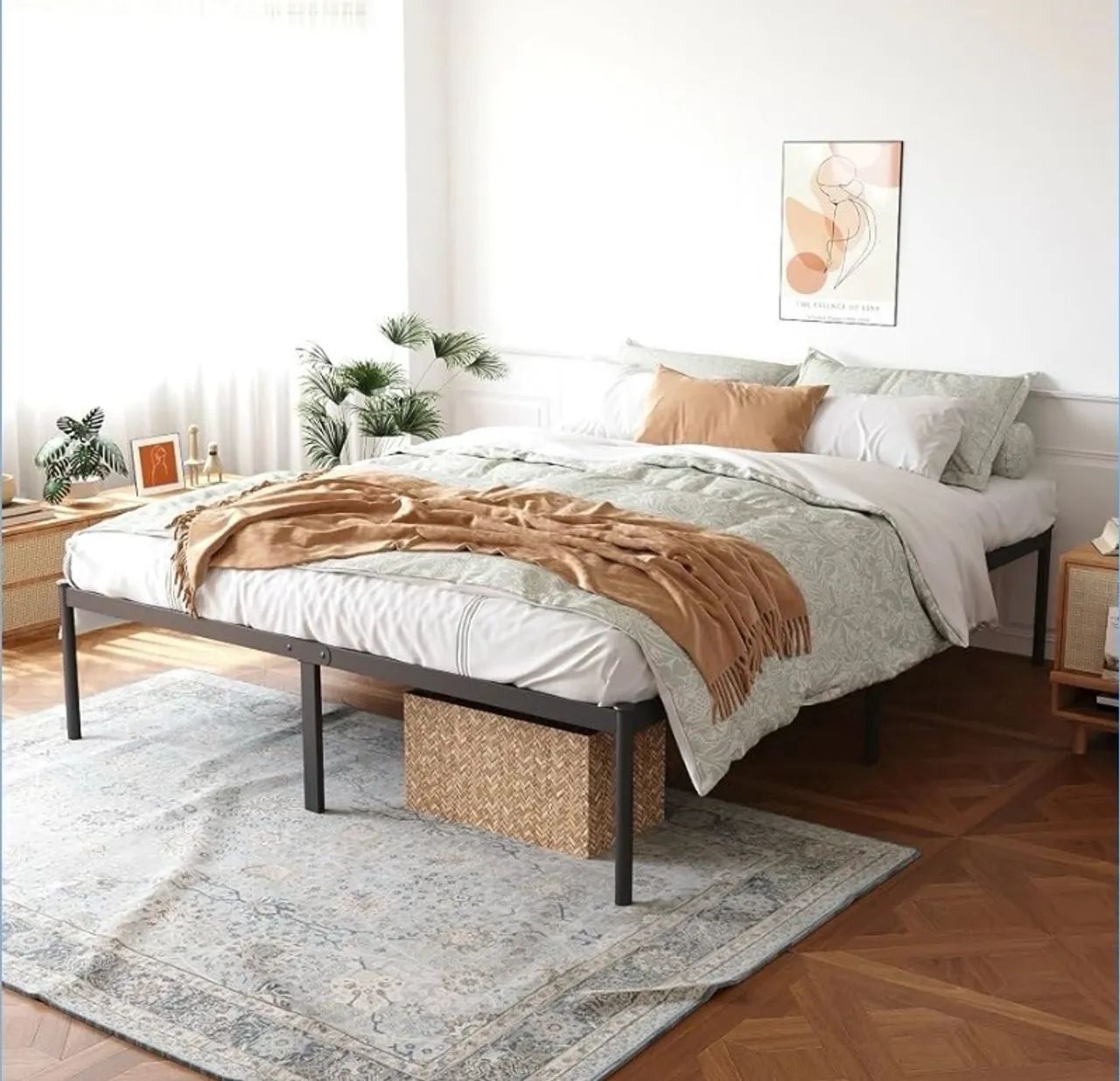 Colchão ortobom e cama - Foto 2