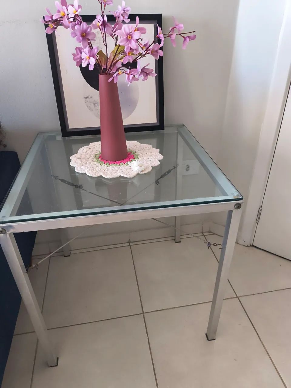 Mesa lateral de sofa