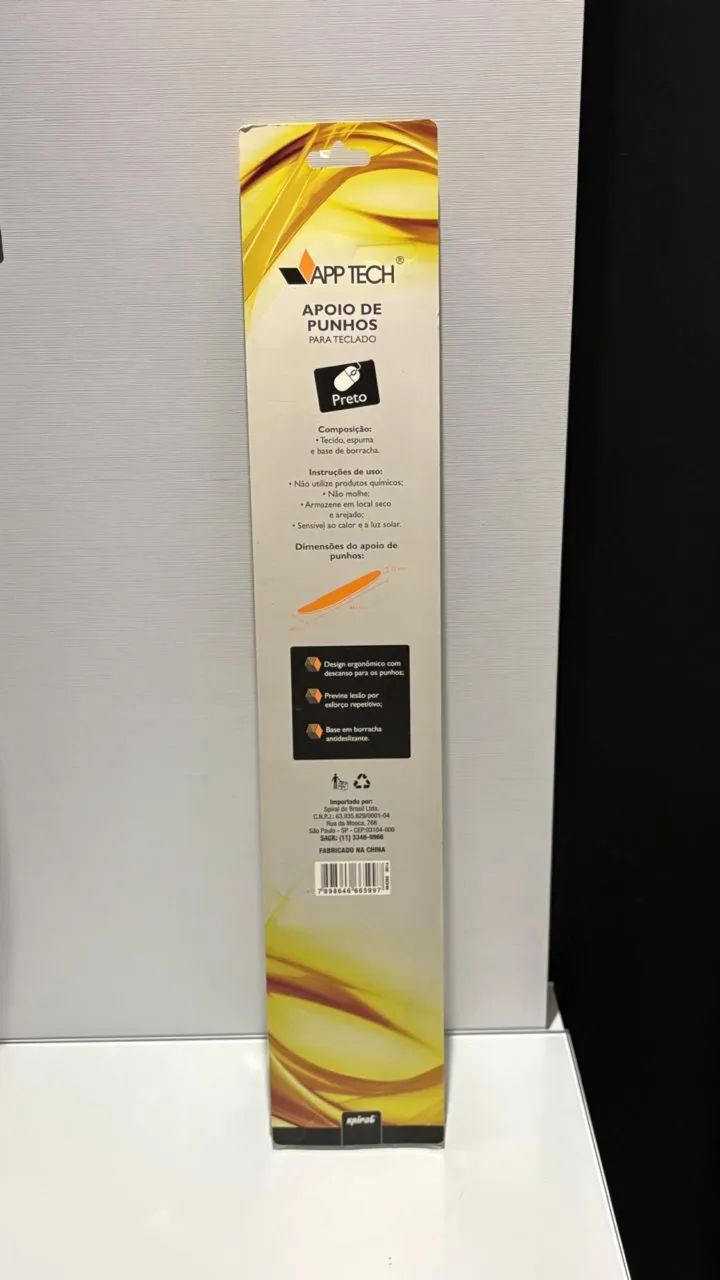Apoio de punhos preto App-tech - Foto 2