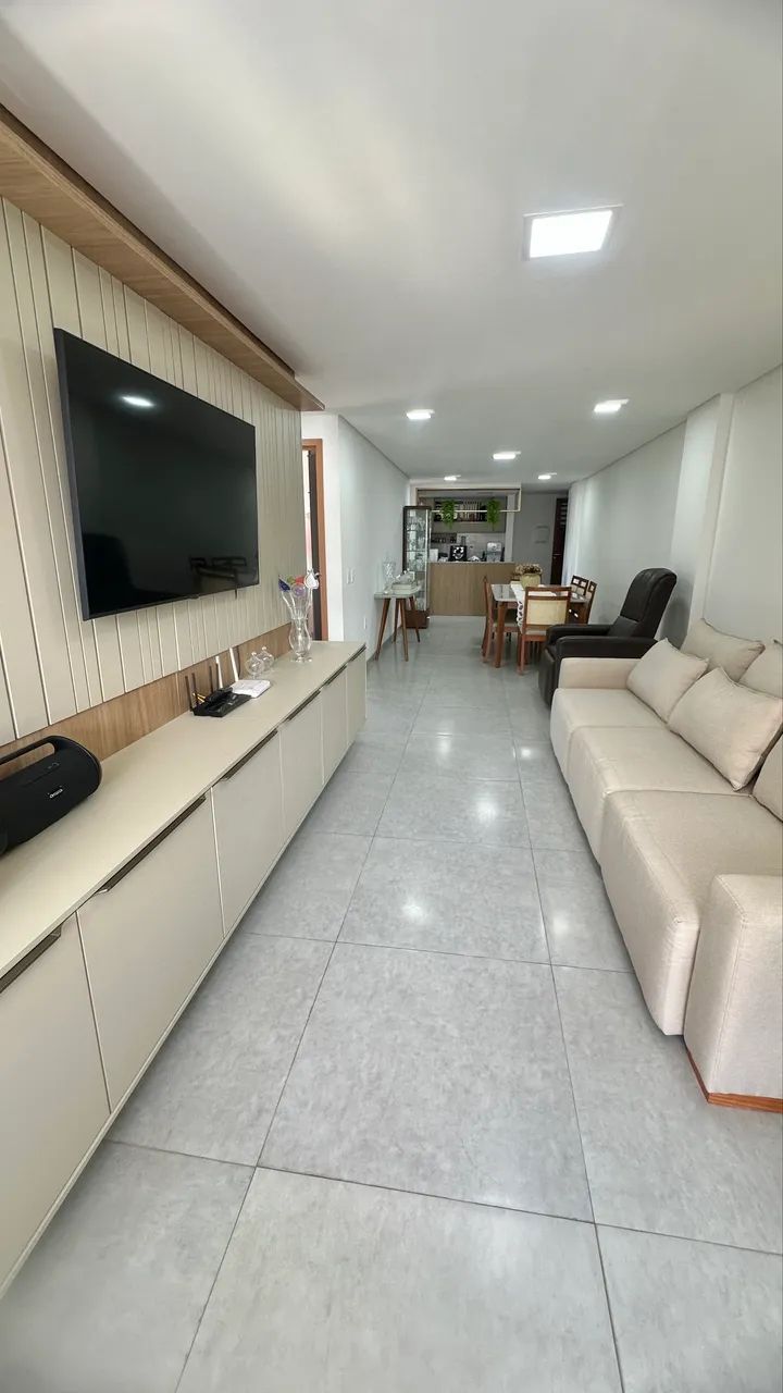 Apto 106m2 - Mobiliado - Beira-Mar de Camboinha  - Foto 2
