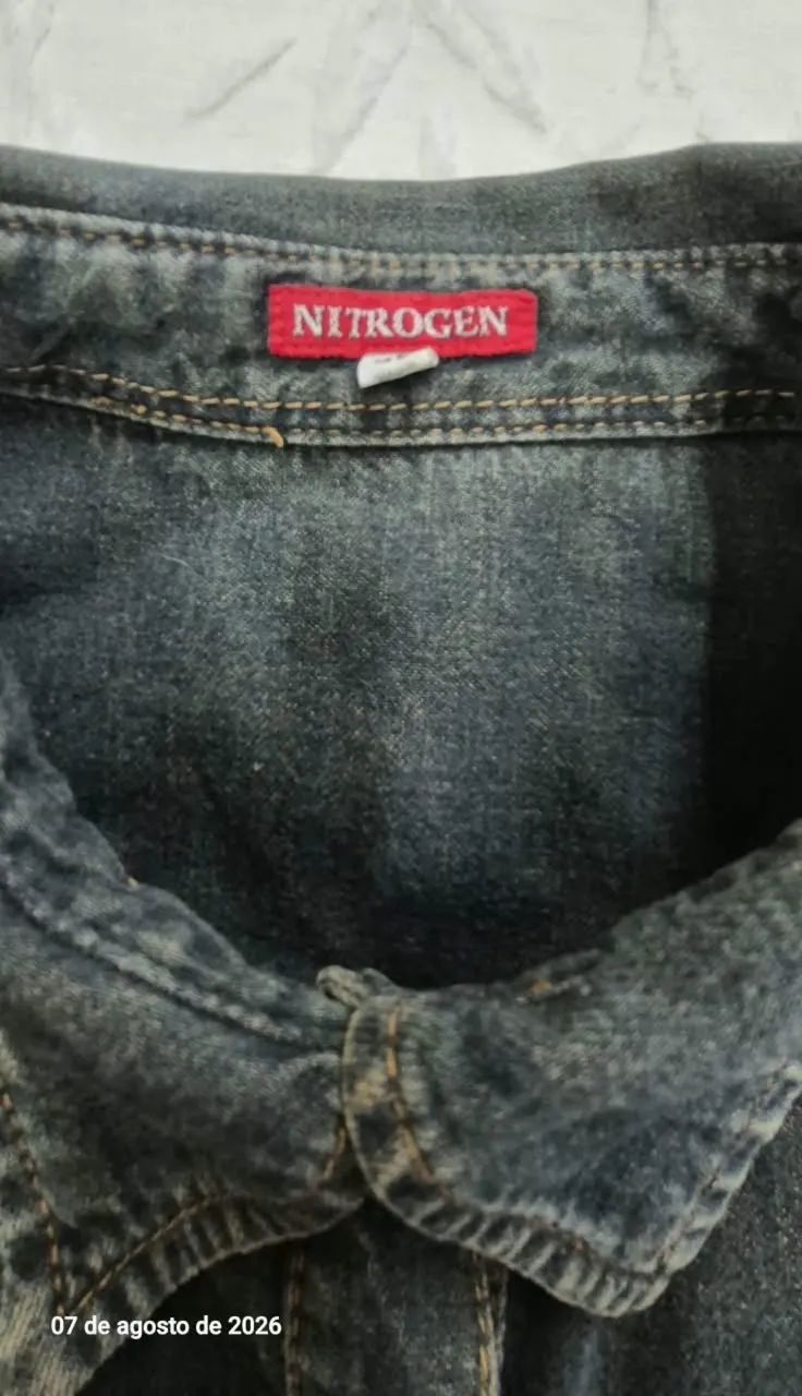 Camisa jeans Nitrgen - Foto 3