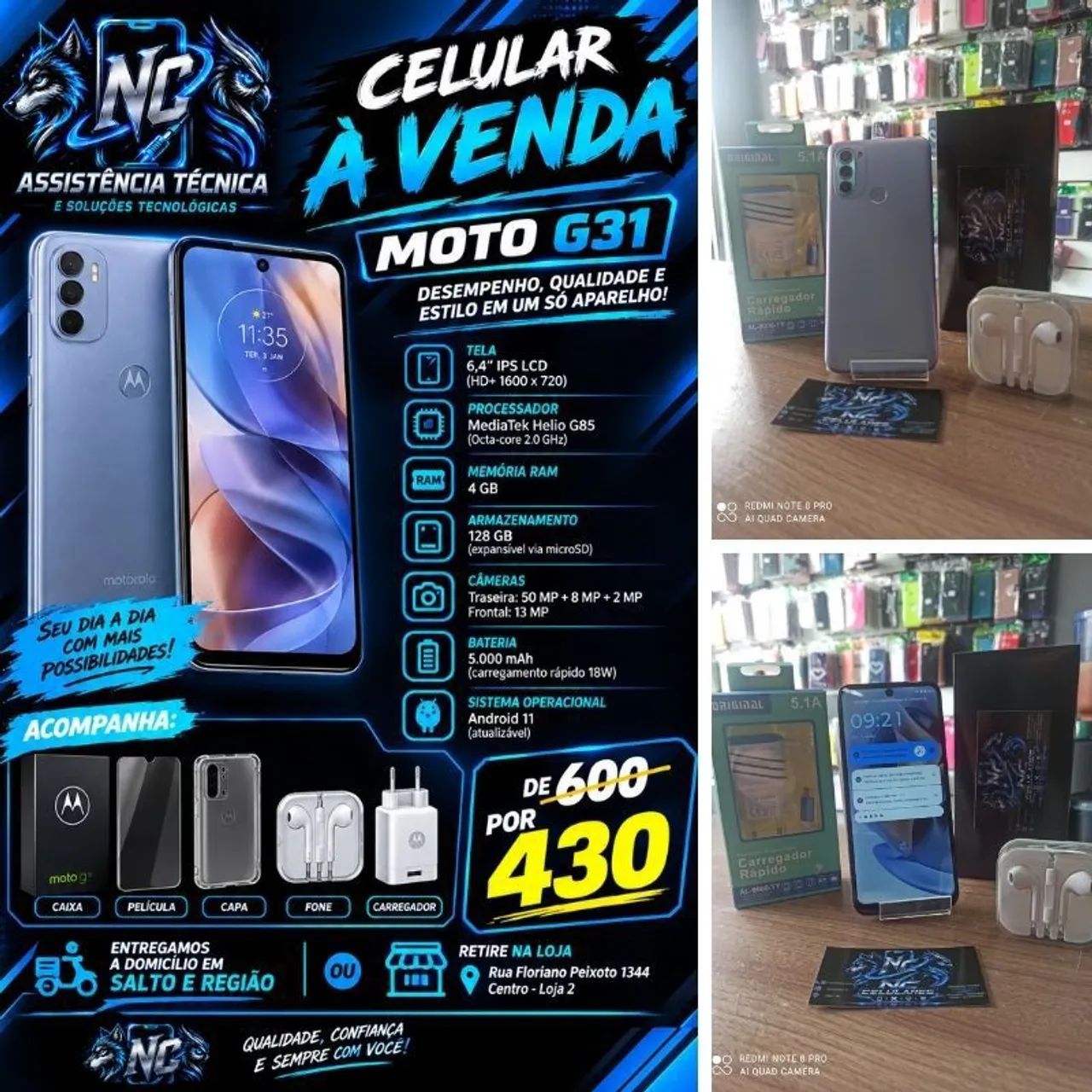 Moto G31 - Foto 3