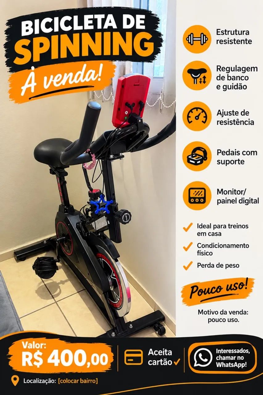 Bicicleta ergométrica 