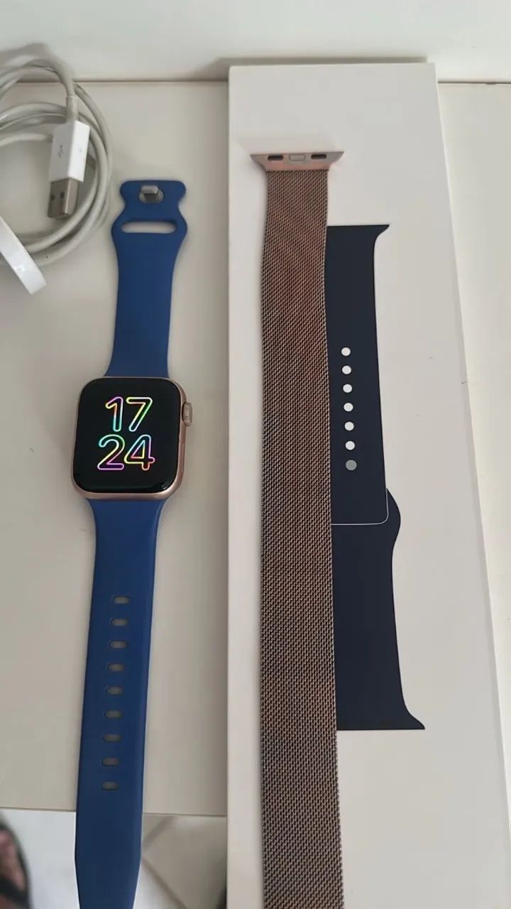 Apple Watch Series 5 40mm - Conservado - OLX Pay - Gold - Faço