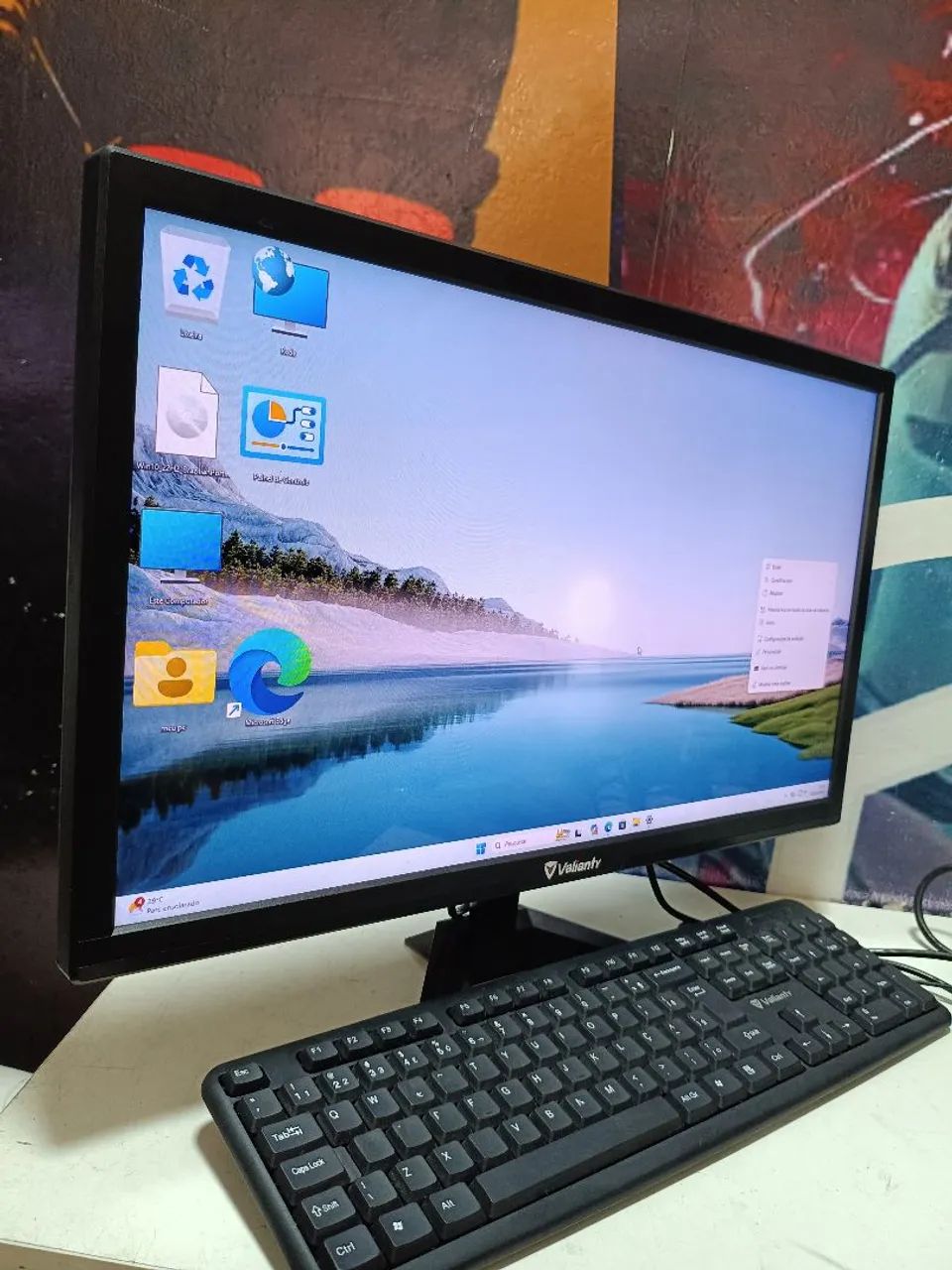 Monitor Valianty 22 polegadas HDMI 
