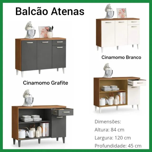 Balcão de cozinha 1.20 