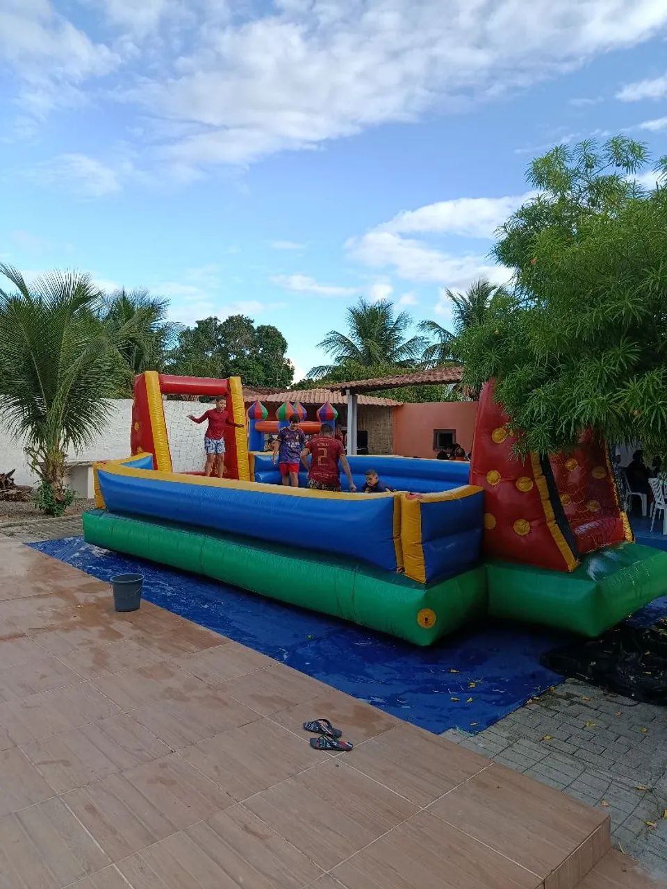 Futebol de sabão inflável 