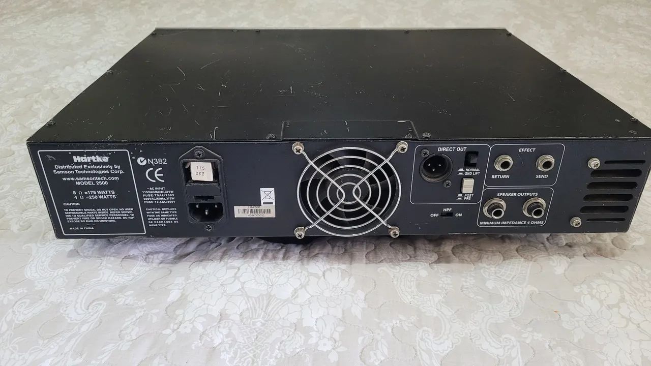 Cabeçote Hartke HA2500 - Foto 2