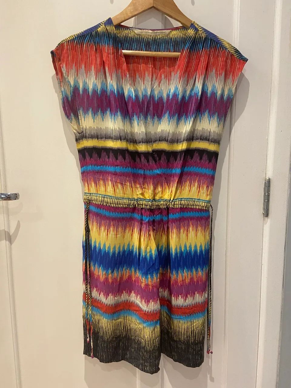 Vestido Seda nova marca Cynthia Vincent Importado EUA P