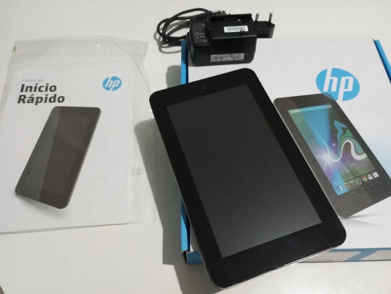 Tablet HP 7" Polegadas Na Caixa Completo Com Defeito Leia o Anúncio  - Foto 2
