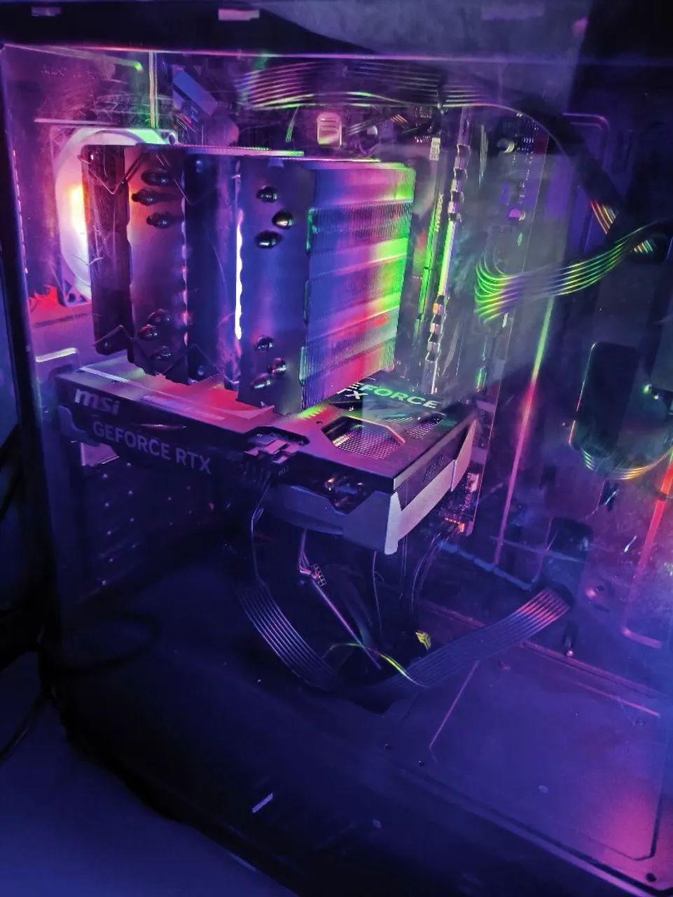 PC Gamer Ryzen 7 5700x com RTX 5060 e 16GB - Foto 2