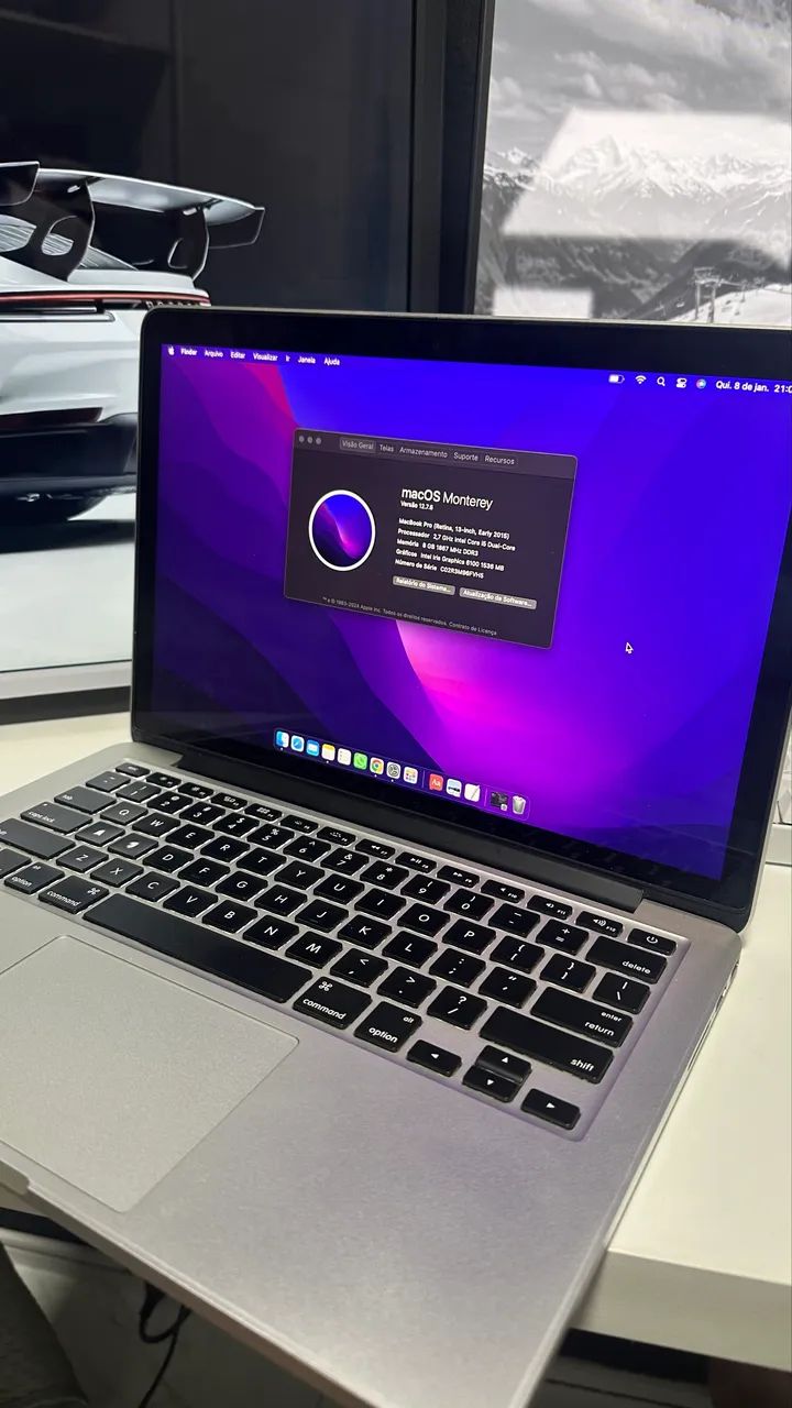 MacBook Pro Retina 13 (2015) i5 - 8GB RAM | macOS Monterey