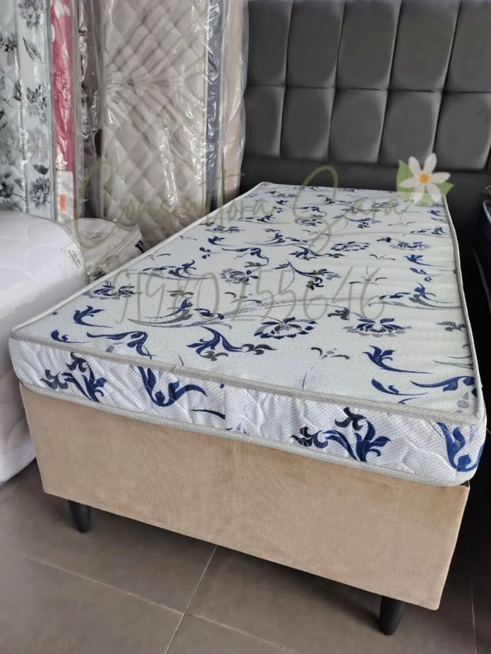 CAMA BOX SOLTEIRO À PRONTA-ENTREGA