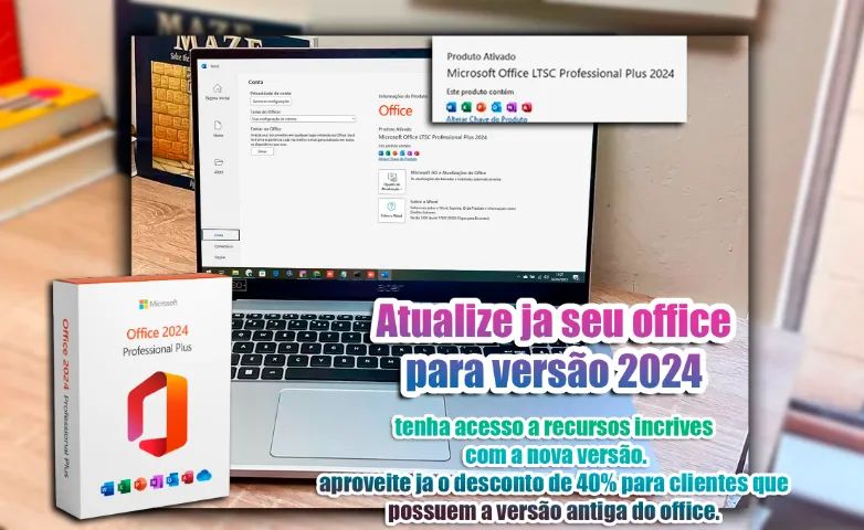 notebook com office- garanta ja - Foto 3