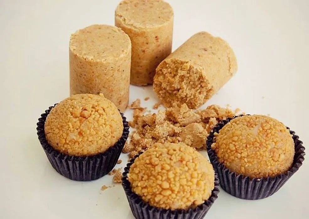 Cento de brigadeiro de paçoca 
