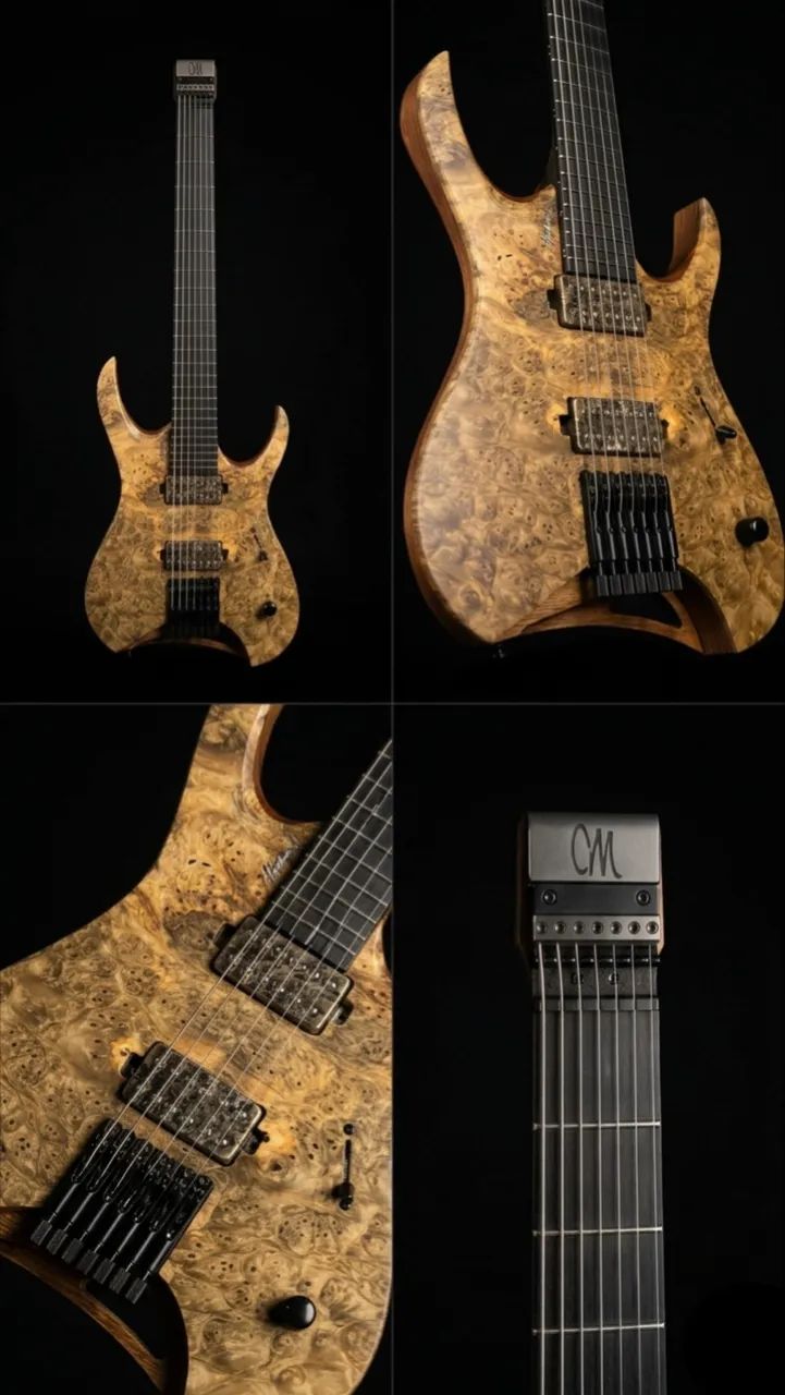 Mayones Hydra Elite 7 cordas Prototype Master Build - Foto 4