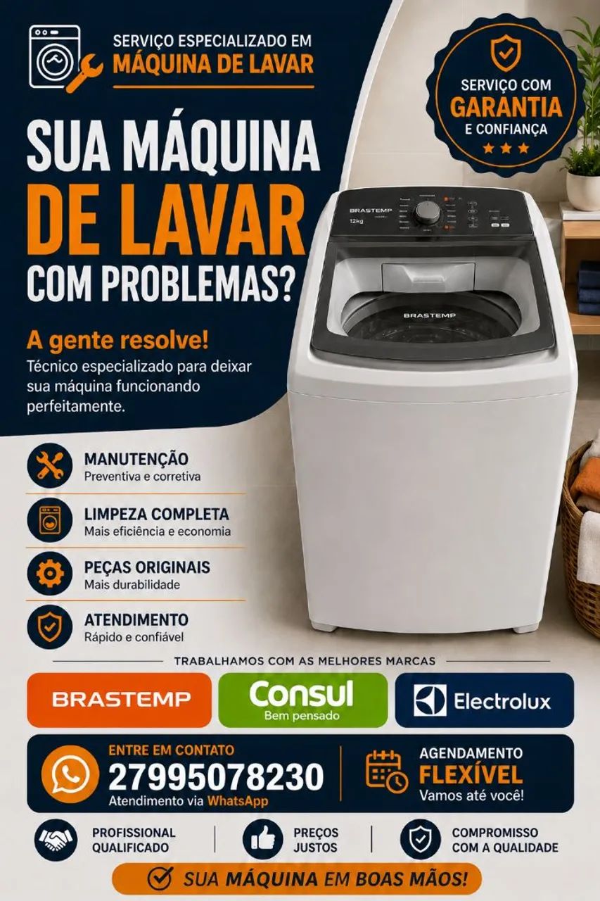 Máquina de lavar 