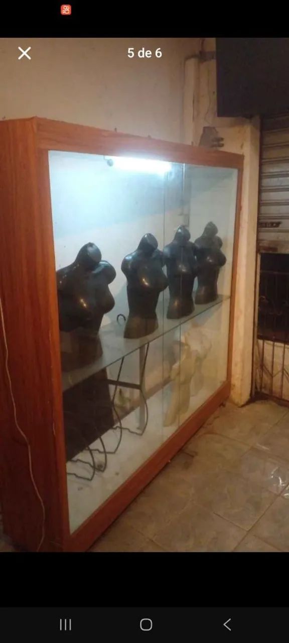 Vitrine de loja com rodinha - Foto 4