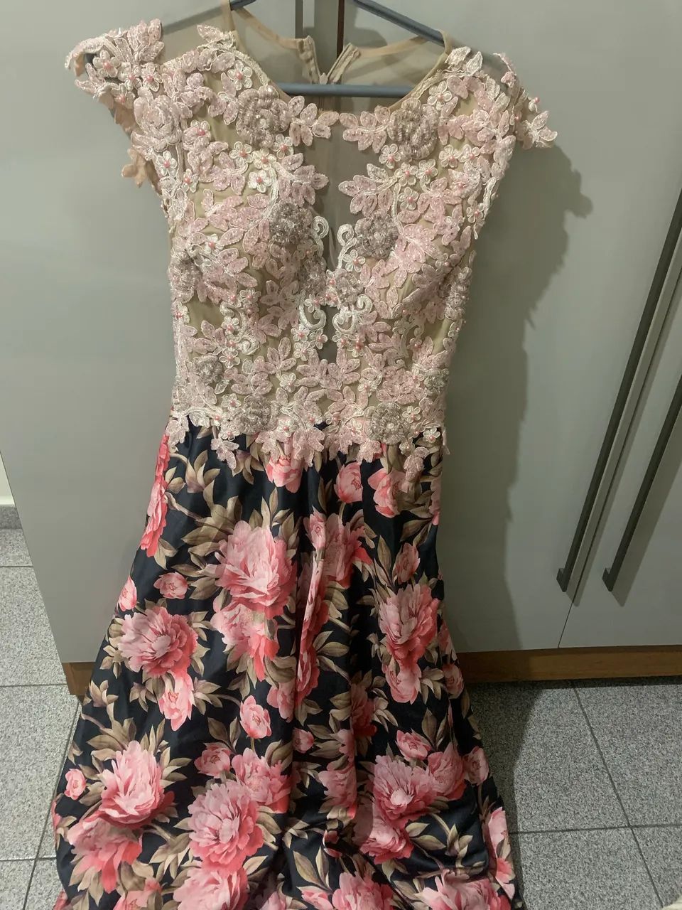 Vestido Bordado Floral Rose - Foto 2