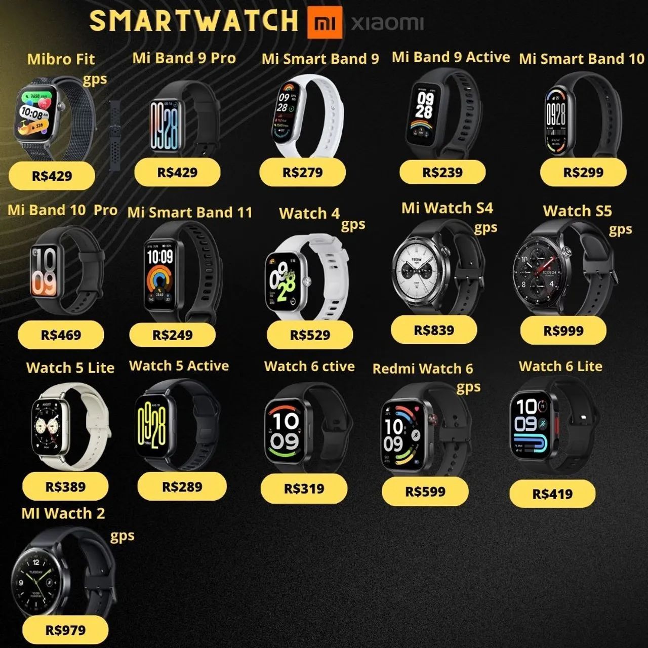 Smartwatchs Xiaomi! diversos modelos, ótimos preços!  - Foto 3