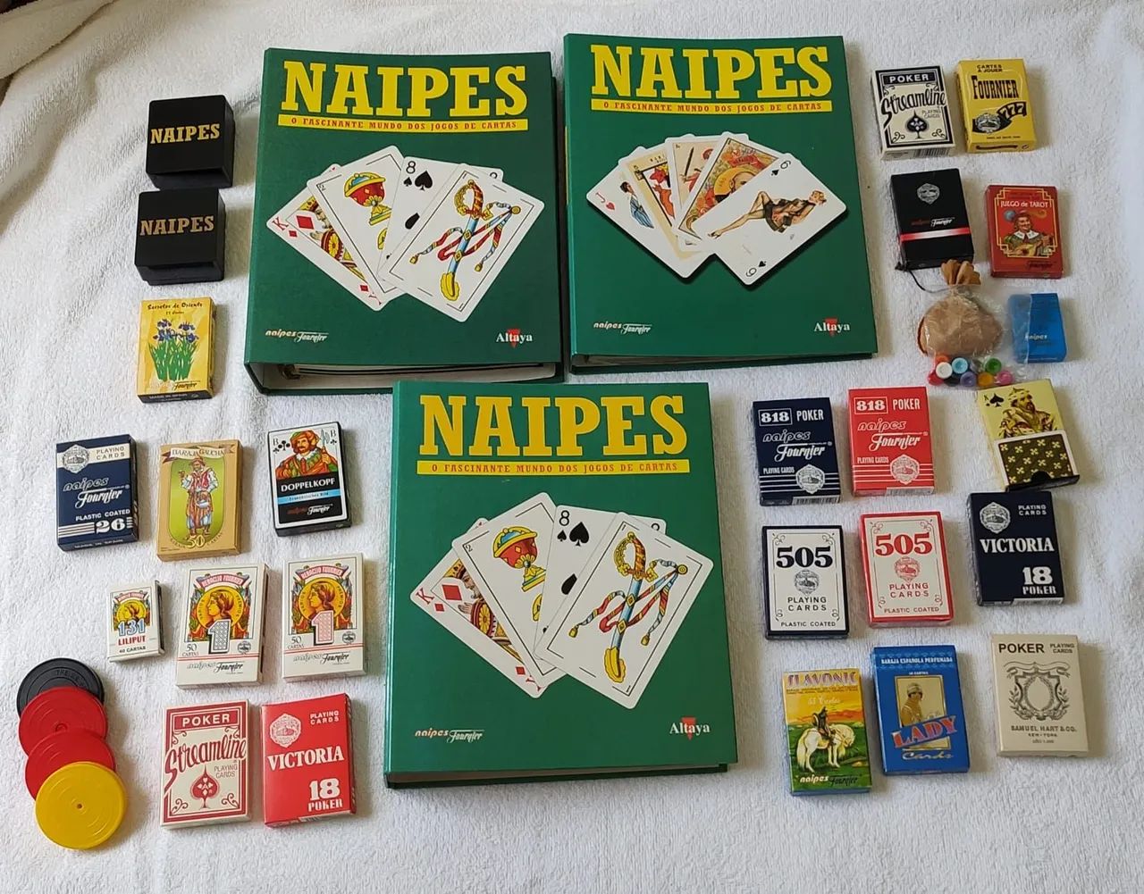 Coleção de cartas Naipes