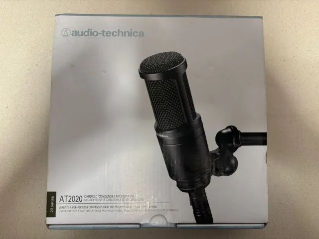 Microfone Condensador Audio Technica AT2020