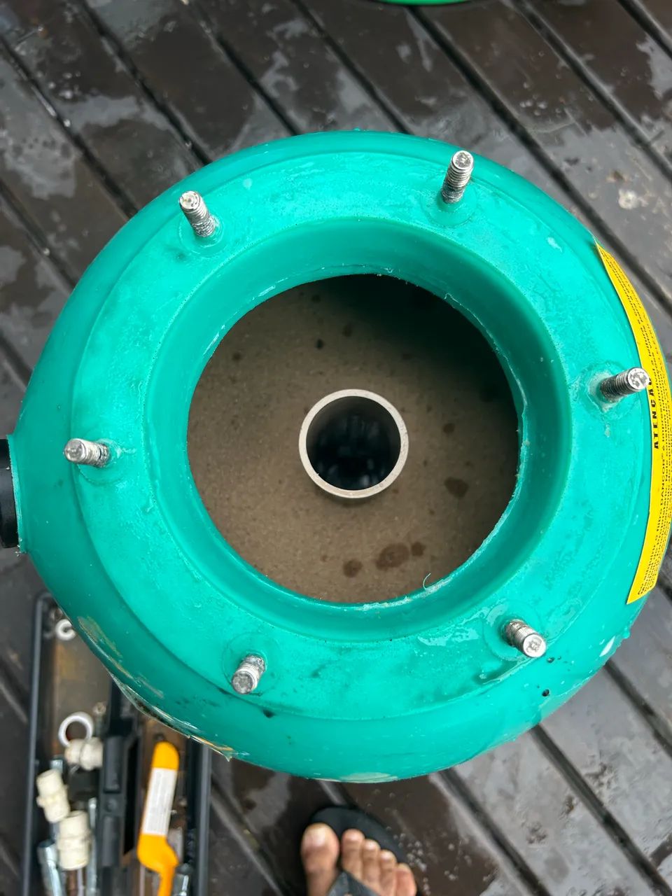 Troca de areia, e concerto de motor de PISCINA!  - Foto 3