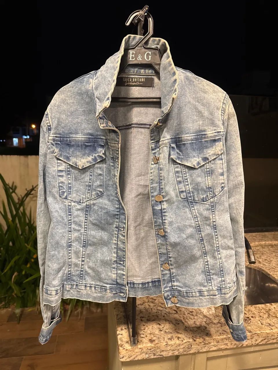 Jaqueta jeans Lança Perfume 