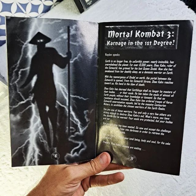 Mortal Kombat 3 Original Longbox Americano - Completo Ps1 Playstation 1 - Foto 4