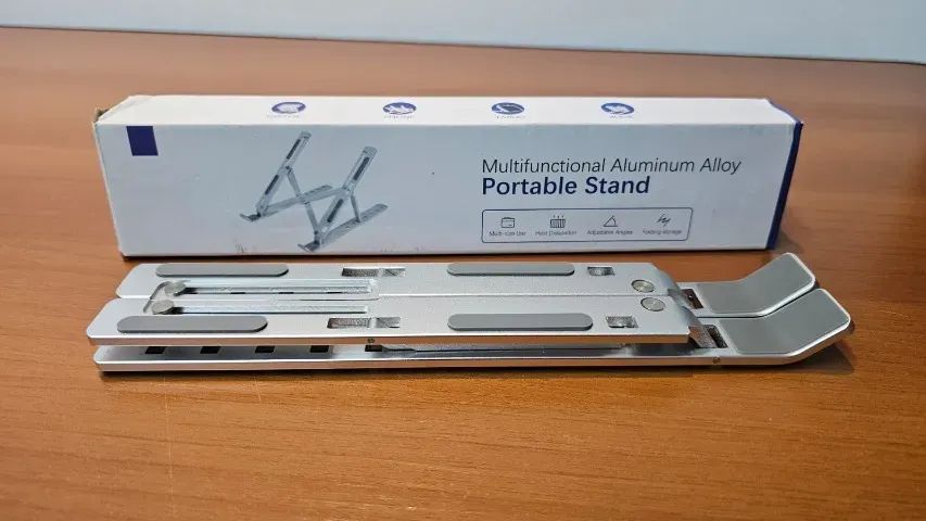Suporte Notebook alumínio - Foto 2