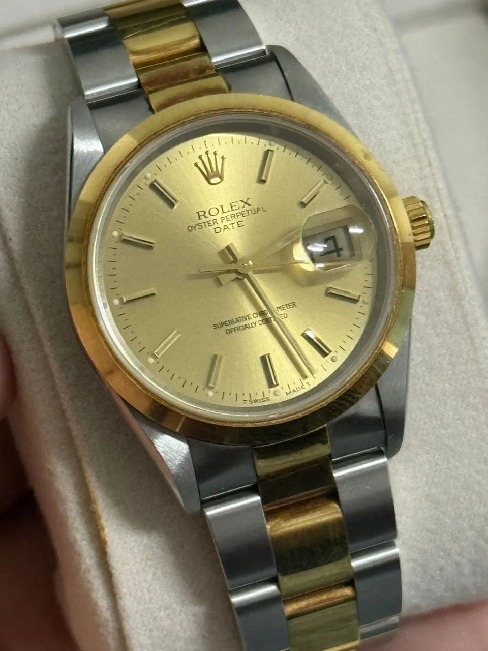 ROLEX DATE 34mm ORIGINAL  - Foto 5