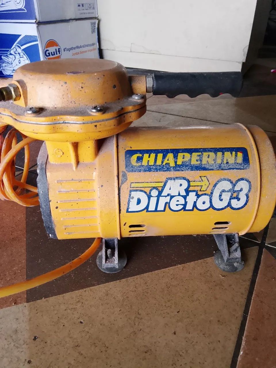 Vende-se esse compressor de ar chiaperini ar diretoG3 