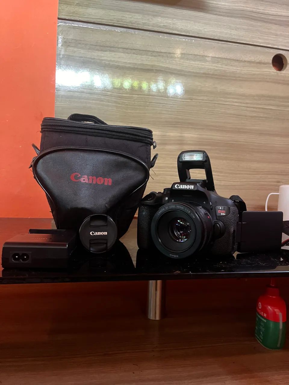2 lentes Canon 24mm e 50mm - Foto 2