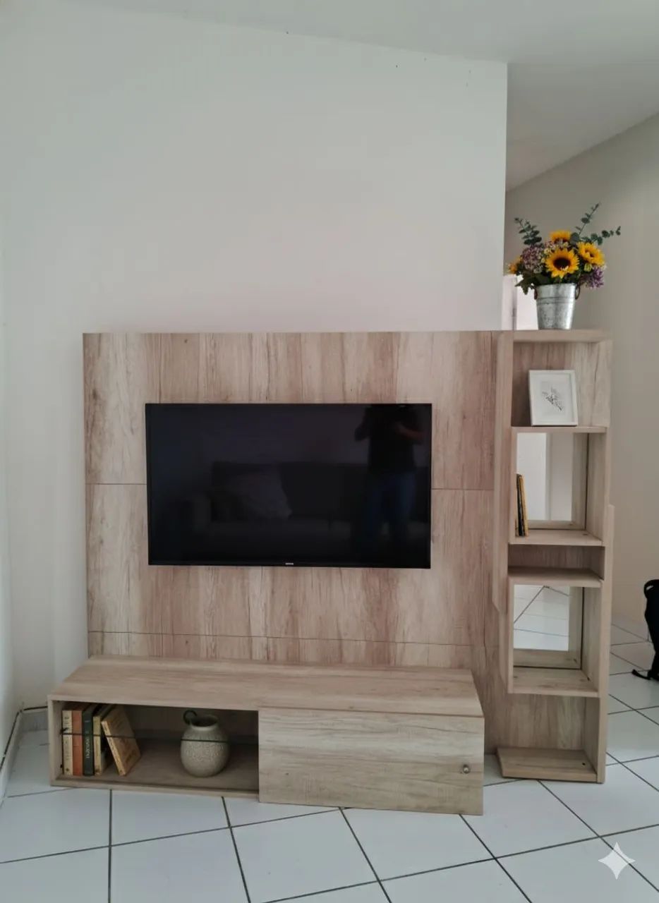 PAINEL DE TV MADEIRA ATÉ 60 POLEGADAS