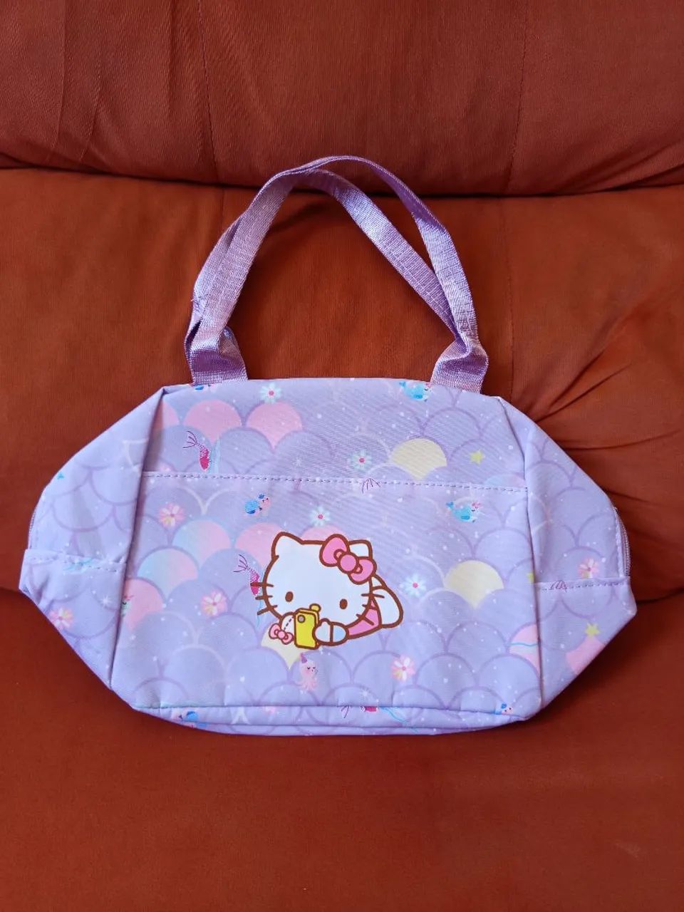Mochila + lancheira + Estojo Hello Kitty - Foto 3