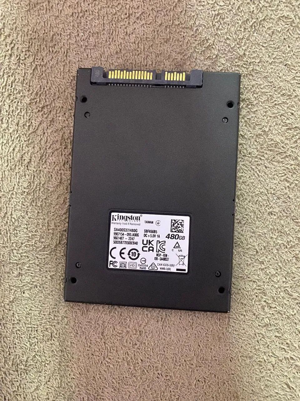 Ssd 480GB Kingston