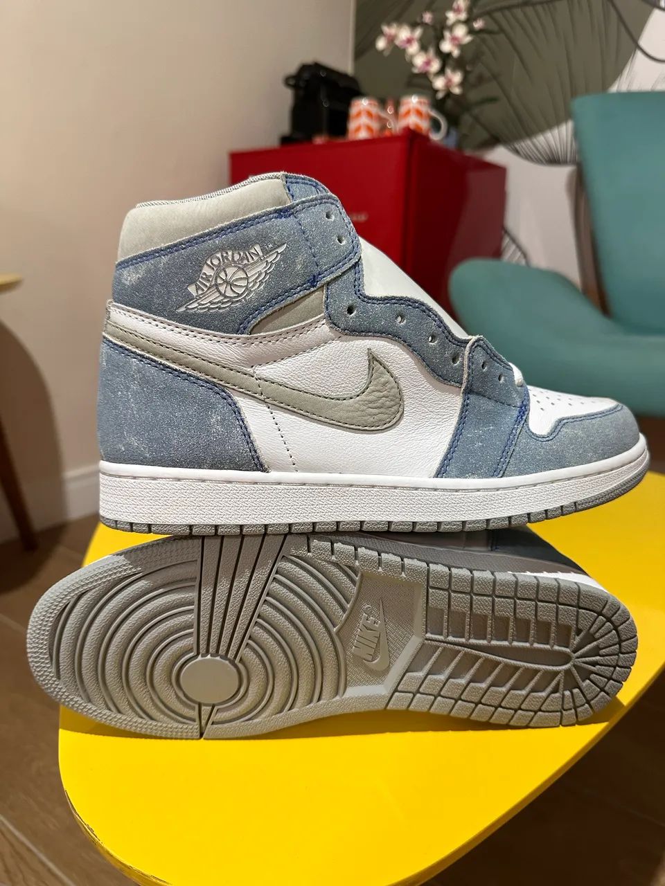 Nike Air Jordan 1 High Hyper Royal - Foto 2
