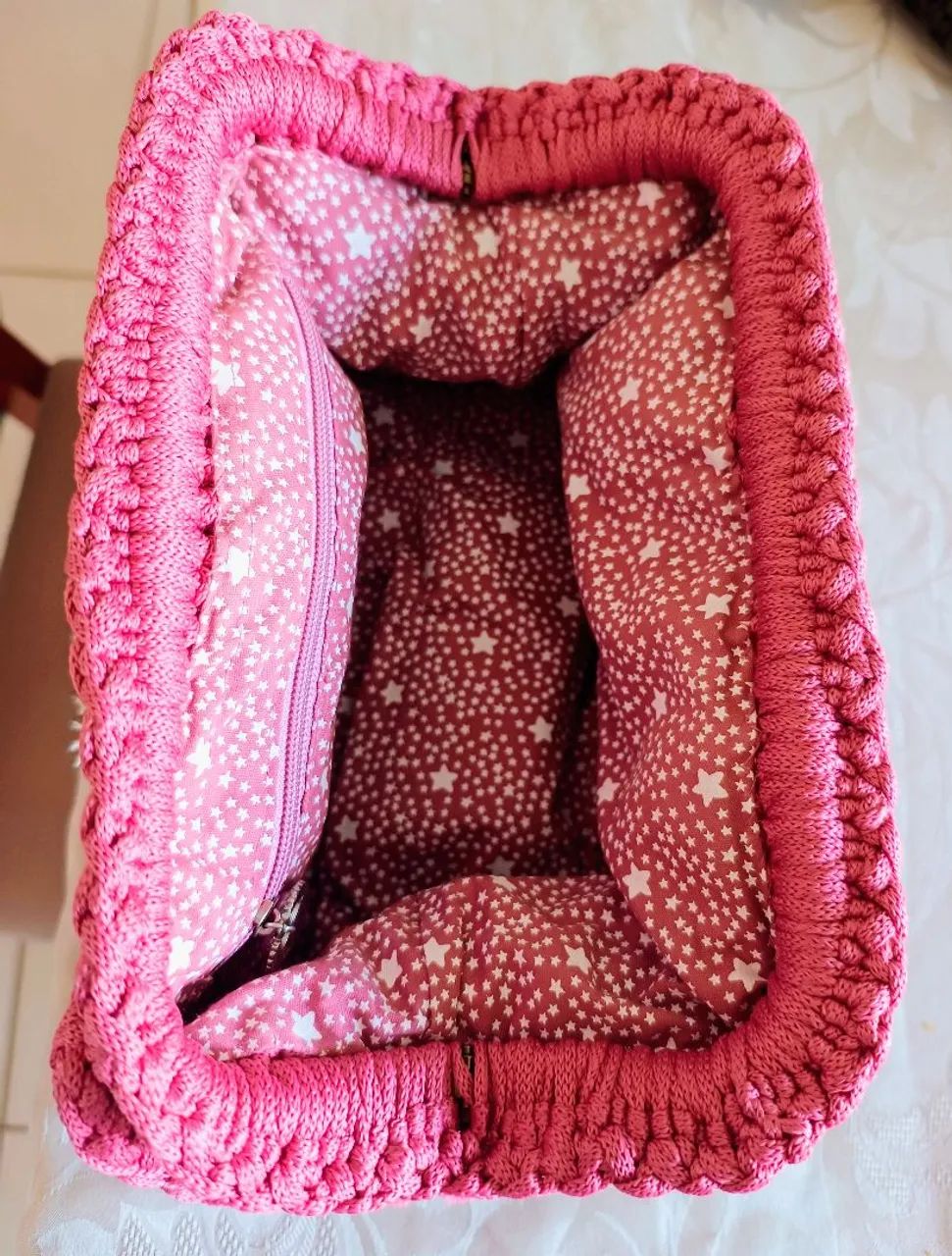 Bolsas de crochê novas - Foto 5
