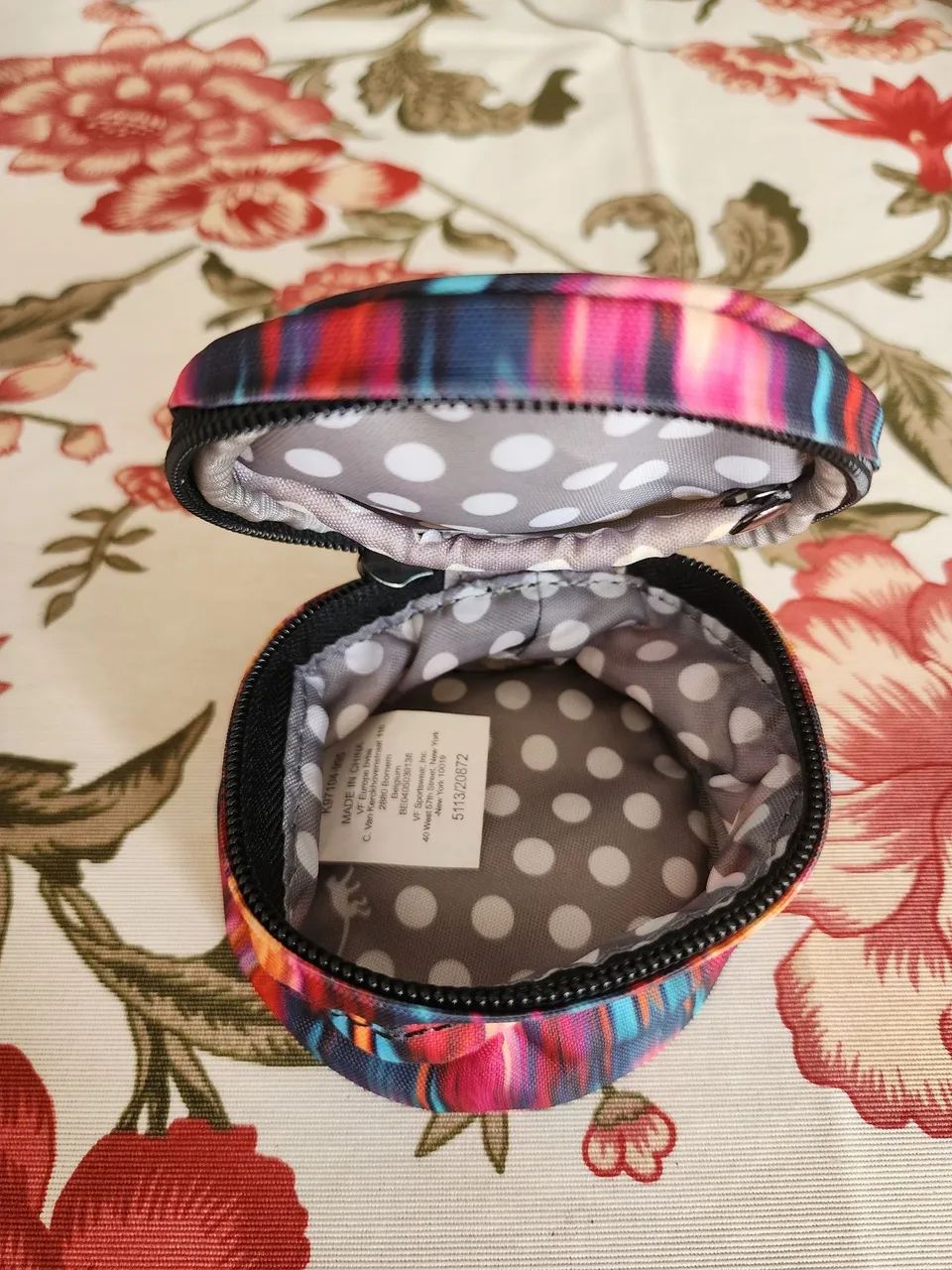 Kit Kipling porta jóias e porta moeda/chave original nylon estampado - Foto 2