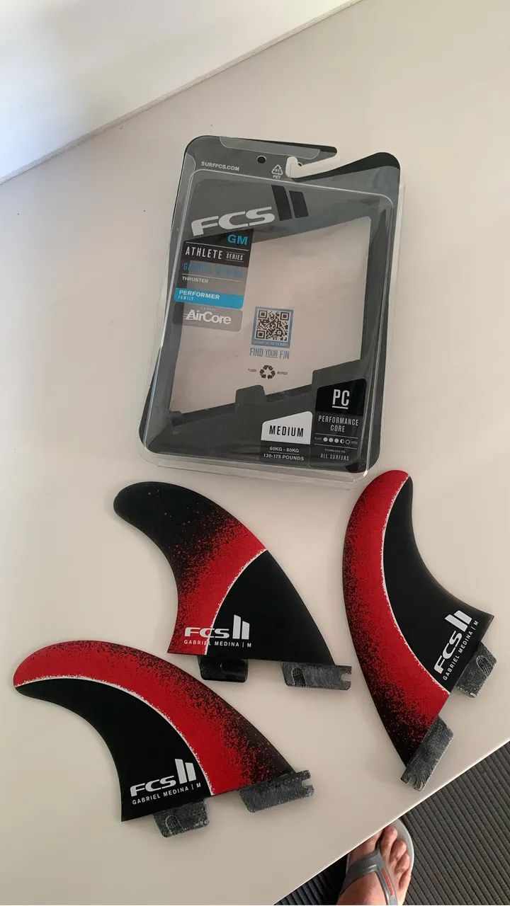 Gabriel Medina FCSII　Lサイズ　中古 Quilha fcs2 Gabriel Medina nova - Esportes Aquáticos - Parque do