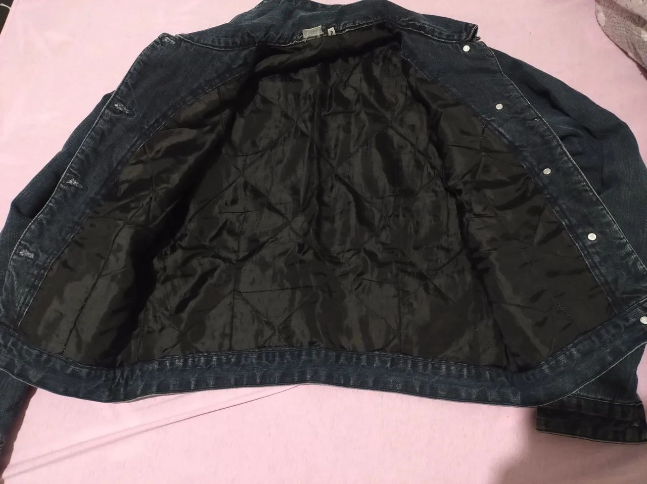 Jaqueta jeans forrada com bolso - Foto 4